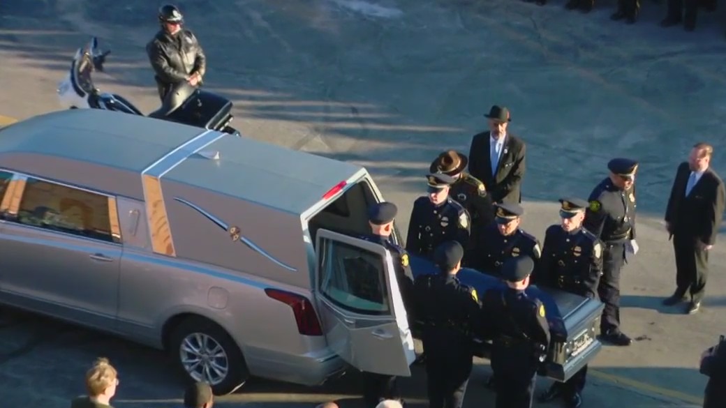 Officer Jerving's funeral: MPD staffed by 14 agencies so police could attend